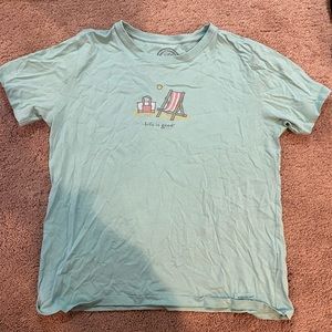 beachy life is good t shirt